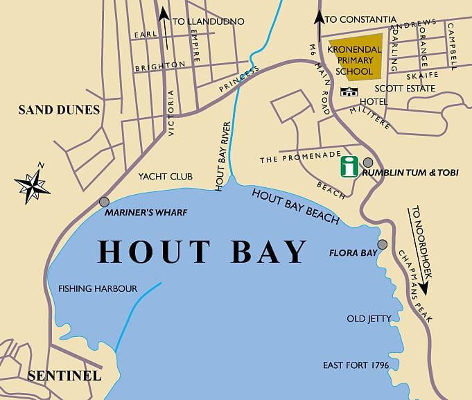 แผนที่ของ hout อ่านแผนที่ผ้าคลุมเมือง
