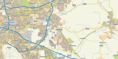 แผนที่ของ blackheath ผ้าคลุมเมือง