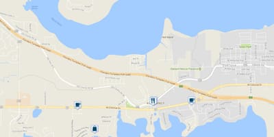 แผนที่ของ killarney สวน