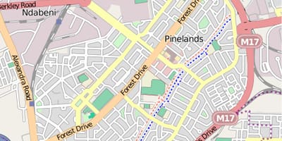 แผนที่ของ maitland ผ้าคลุมเมือง