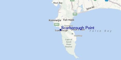 แผนที่ของ scarborough ผ้าคลุมเมือง