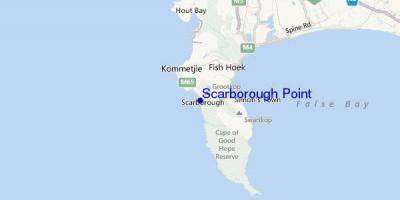 แผนที่ของ scarborough ผ้าคลุมเมือง